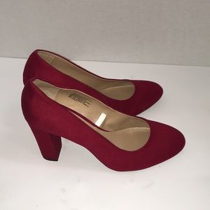 Red Merona Heels
